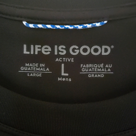 Life Is Good men's sport shirt - Picture 2 of 4